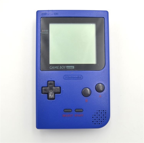 Gameboy Pocket - Blå - Konsol - SNR MH14526805 (B Grade) (Genbrug)